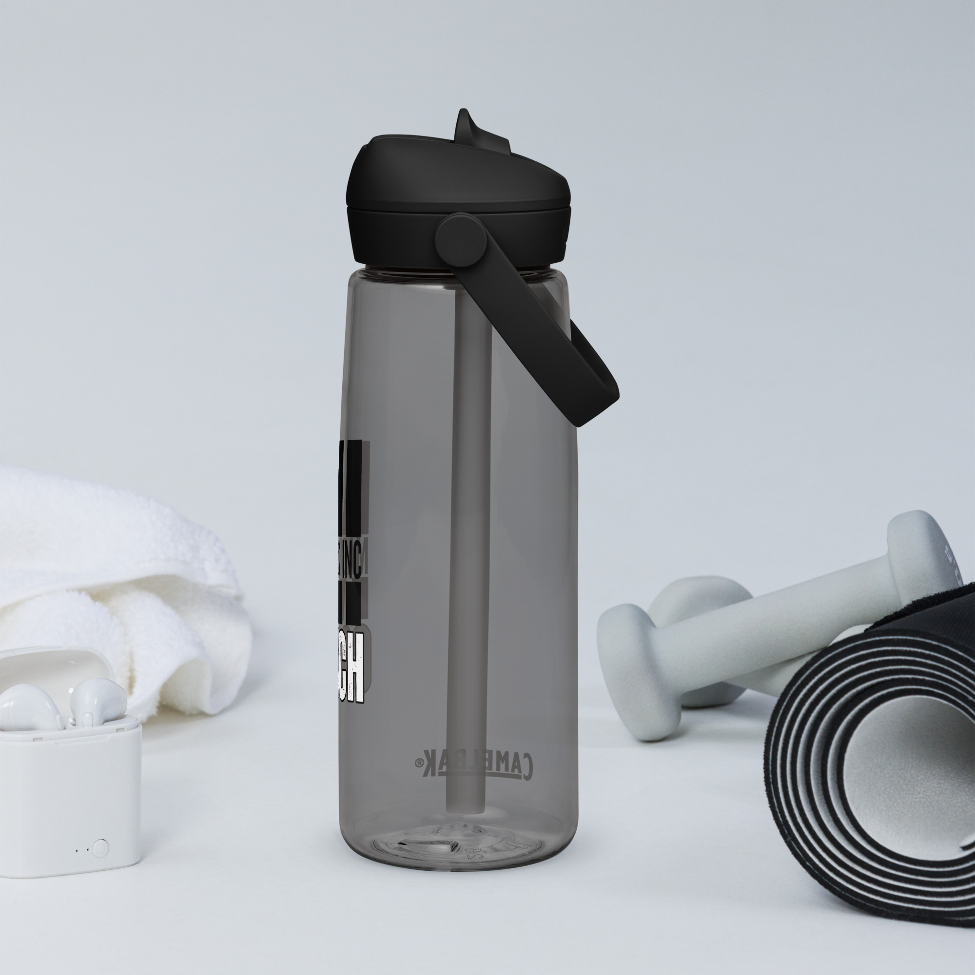 Flip straw water bottle - MI Coach - Image 9