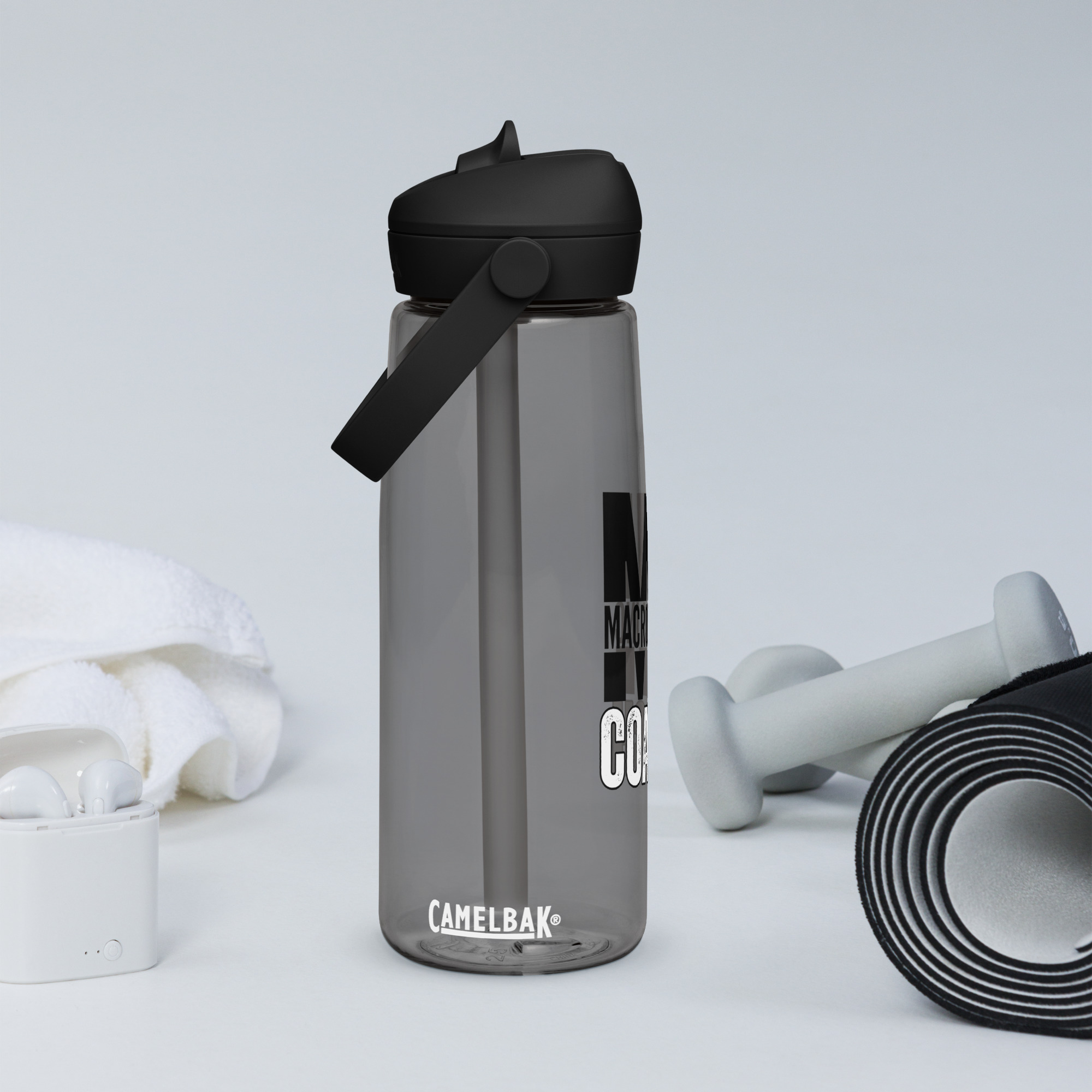 Flip straw water bottle - MI Coach - Image 10