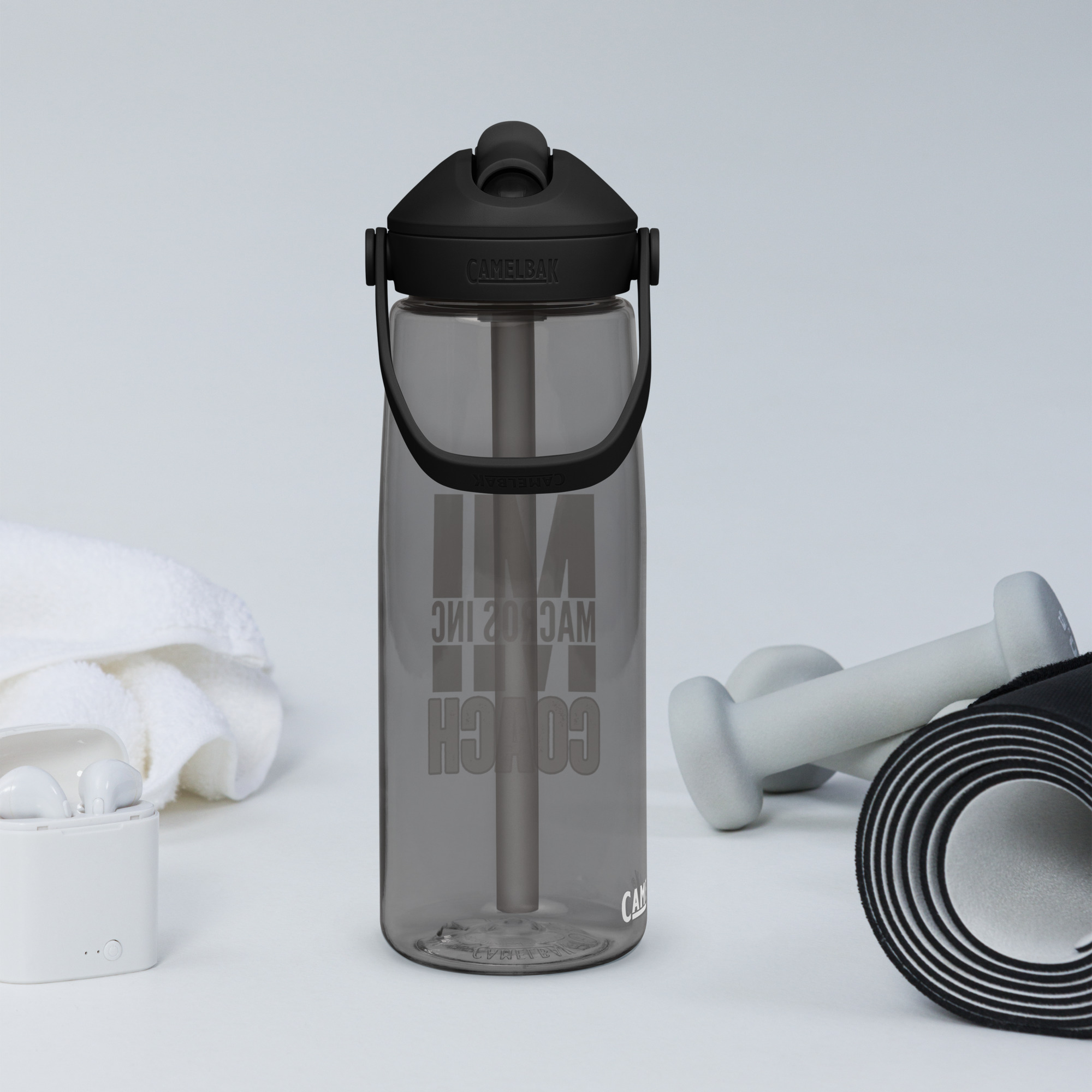 Flip straw water bottle - MI Coach - Image 12