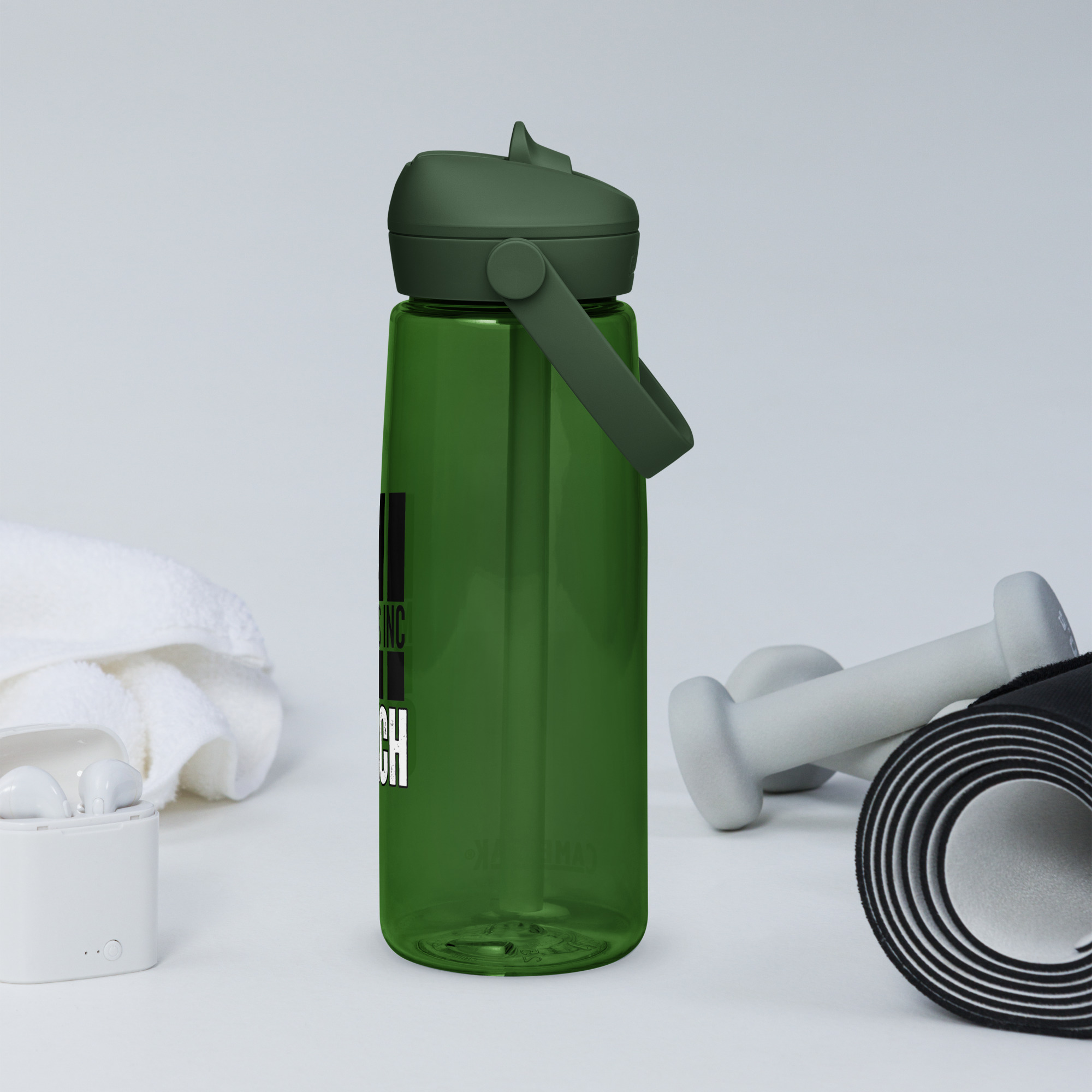 Flip straw water bottle - MI Coach - Image 2