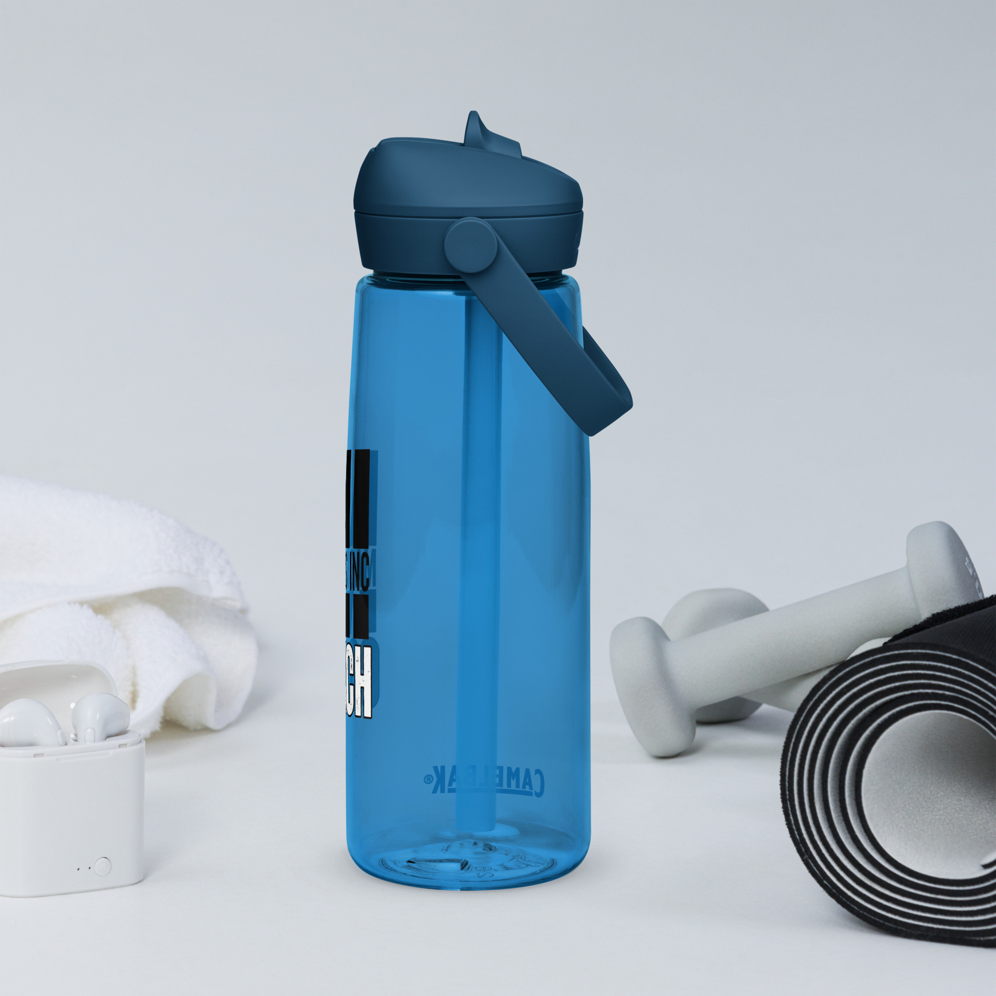 Flip straw water bottle - MI Coach - Image 6