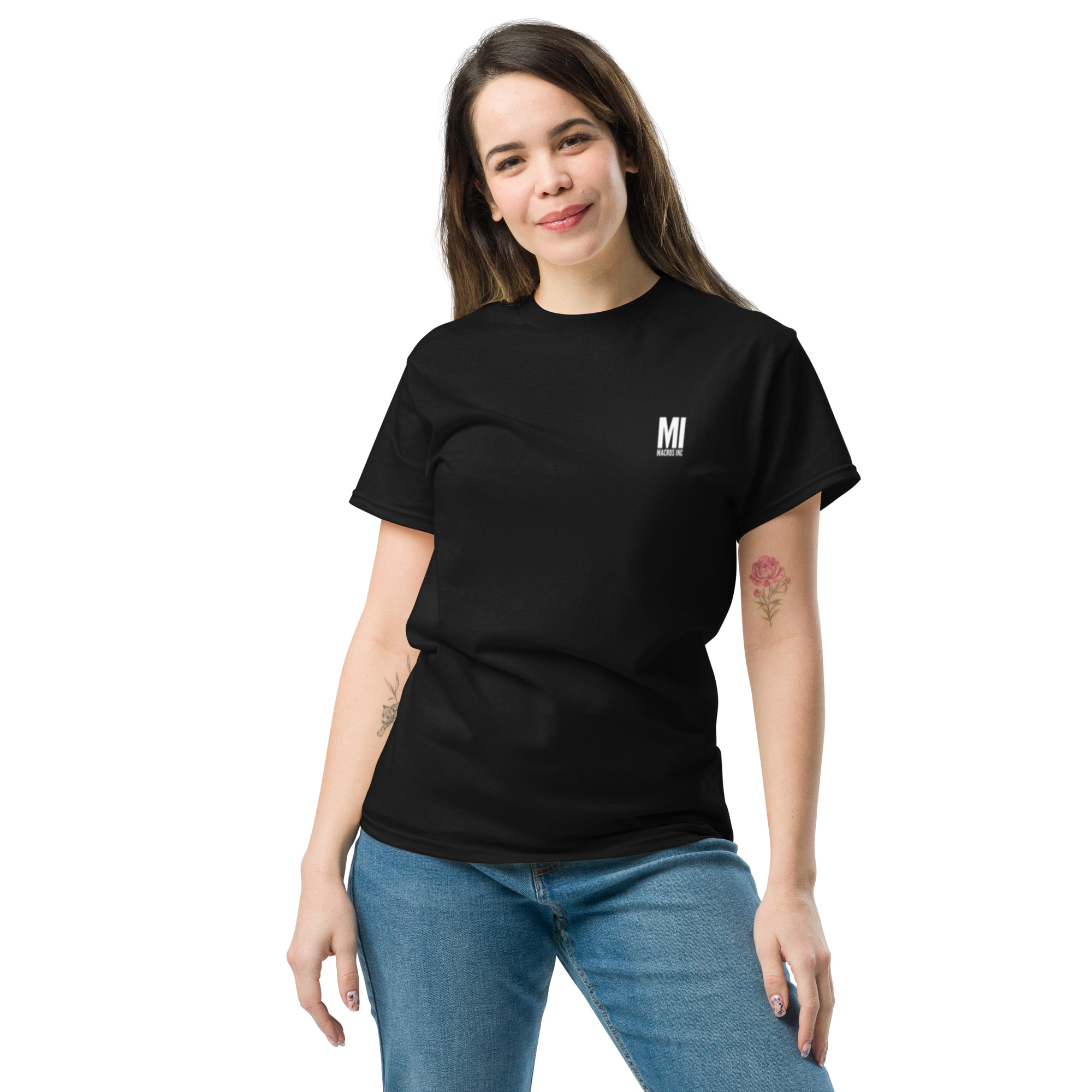 Unisex classic tee - Pocket Square Basic + Back - Image 2