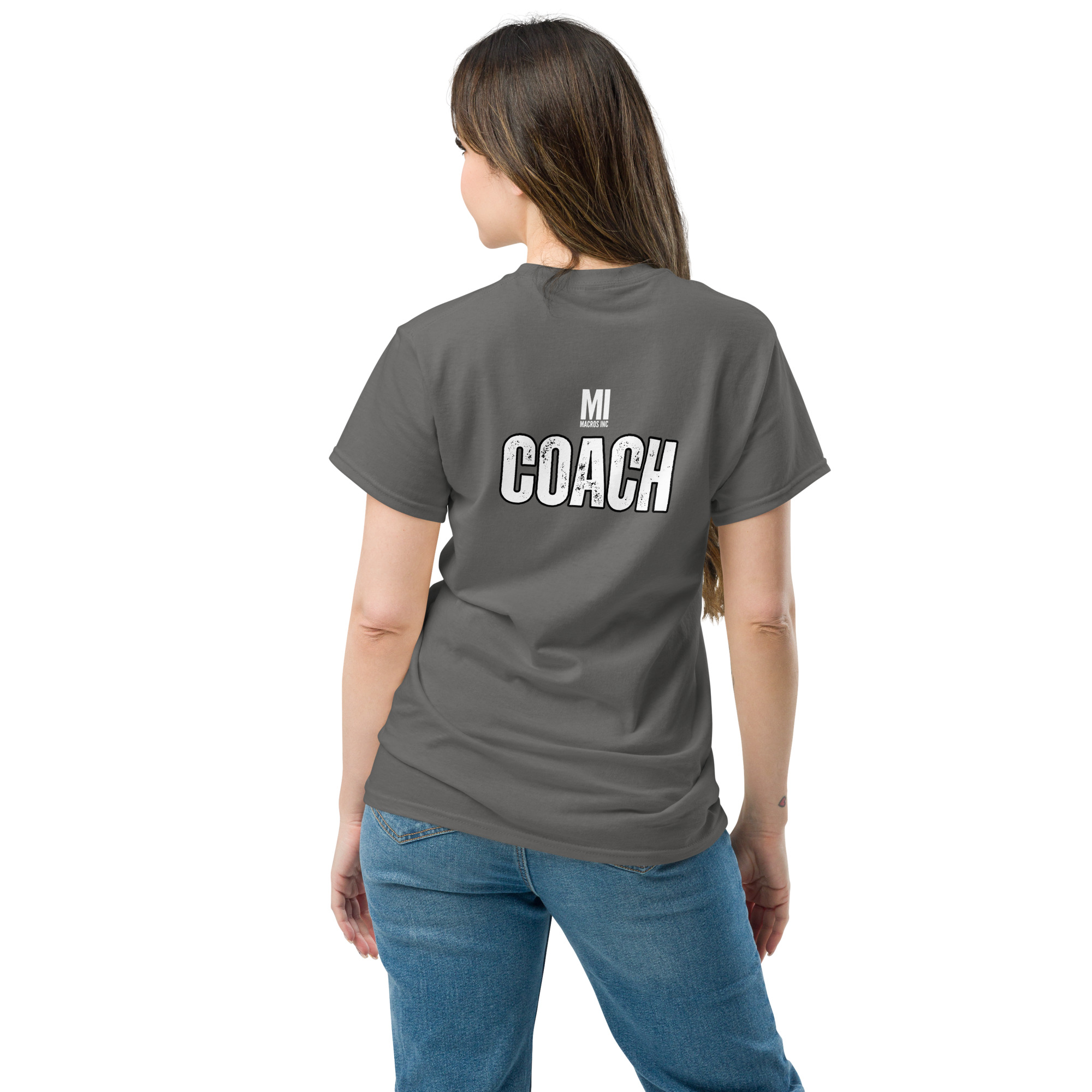 Unisex classic tee - Pocket Square Basic + Back - Image 18