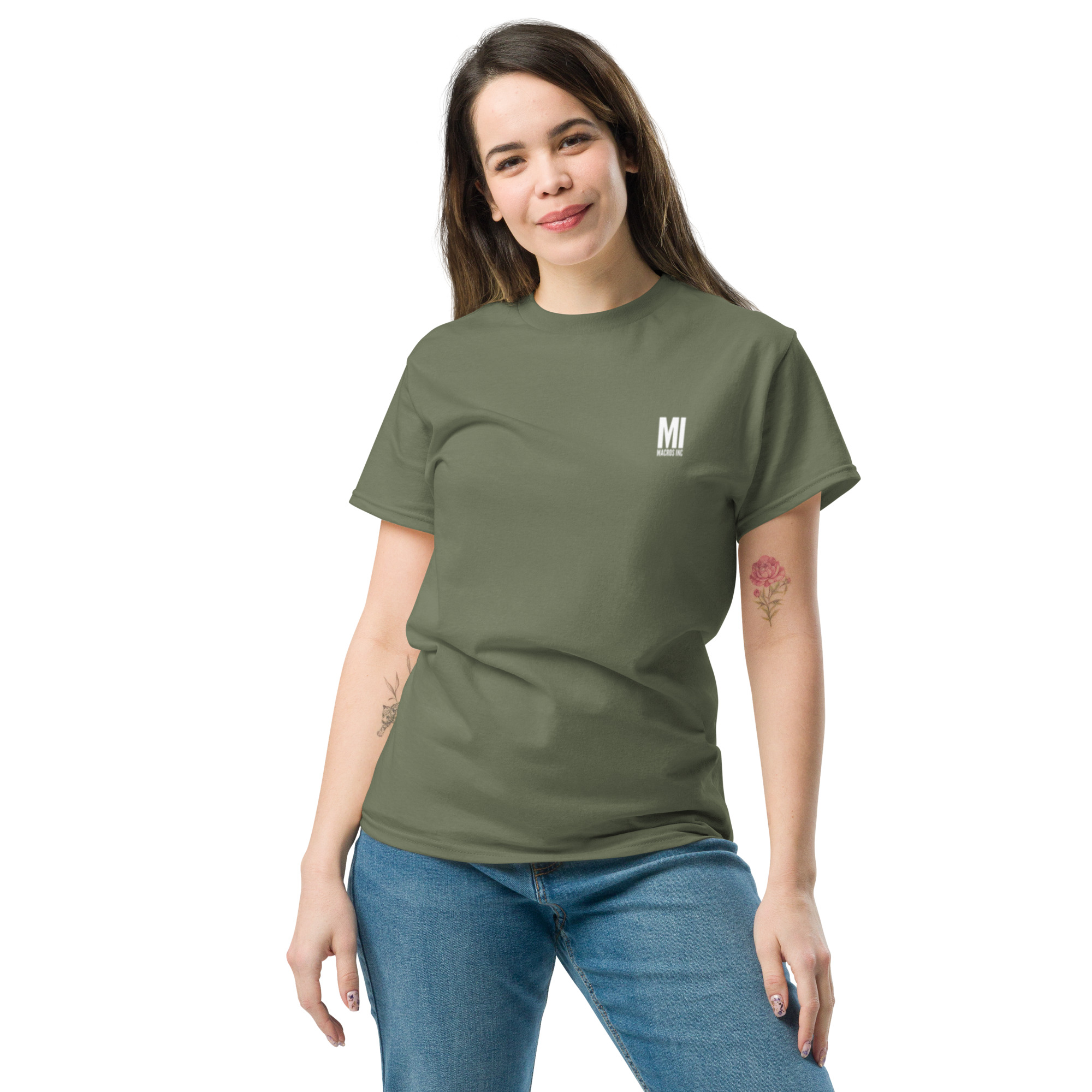 Unisex classic tee - Pocket Square Basic + Back - Image 19