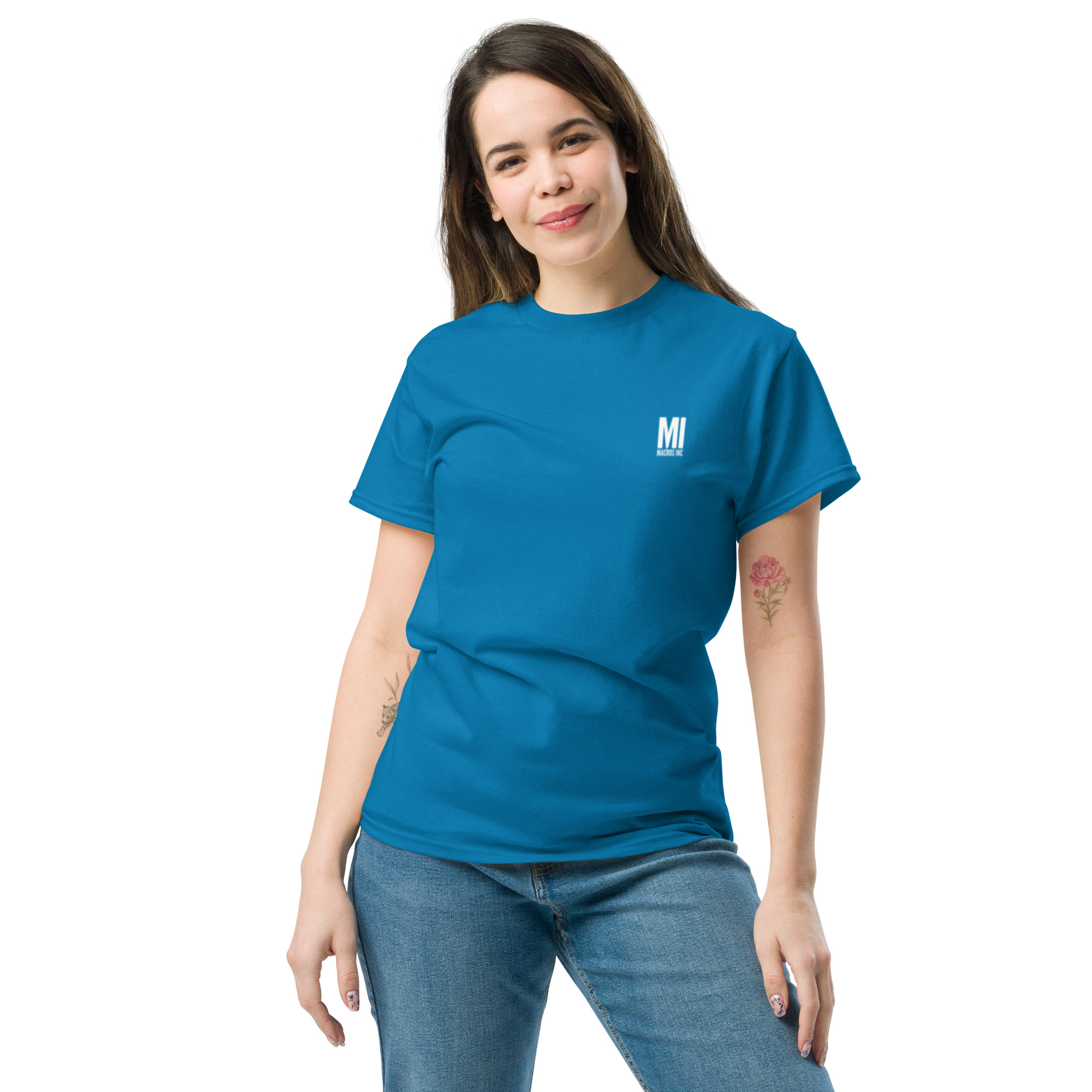 Unisex classic tee - Pocket Square Basic + Back
