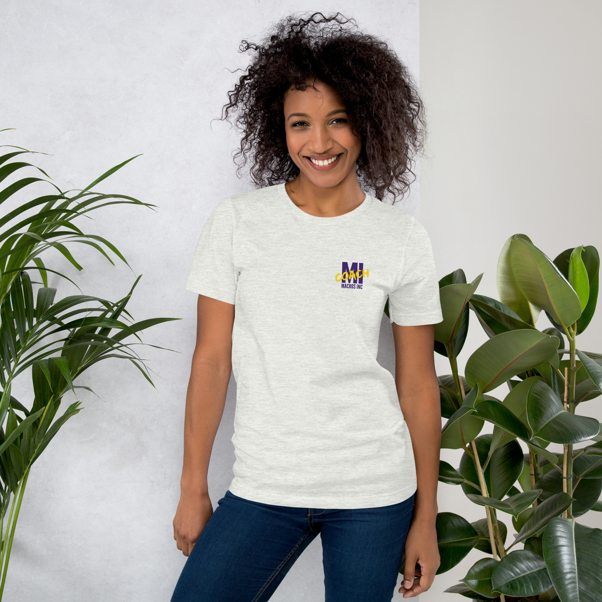 Unisex t-shirt - MI Coach Pocket Logo Color - Image 21