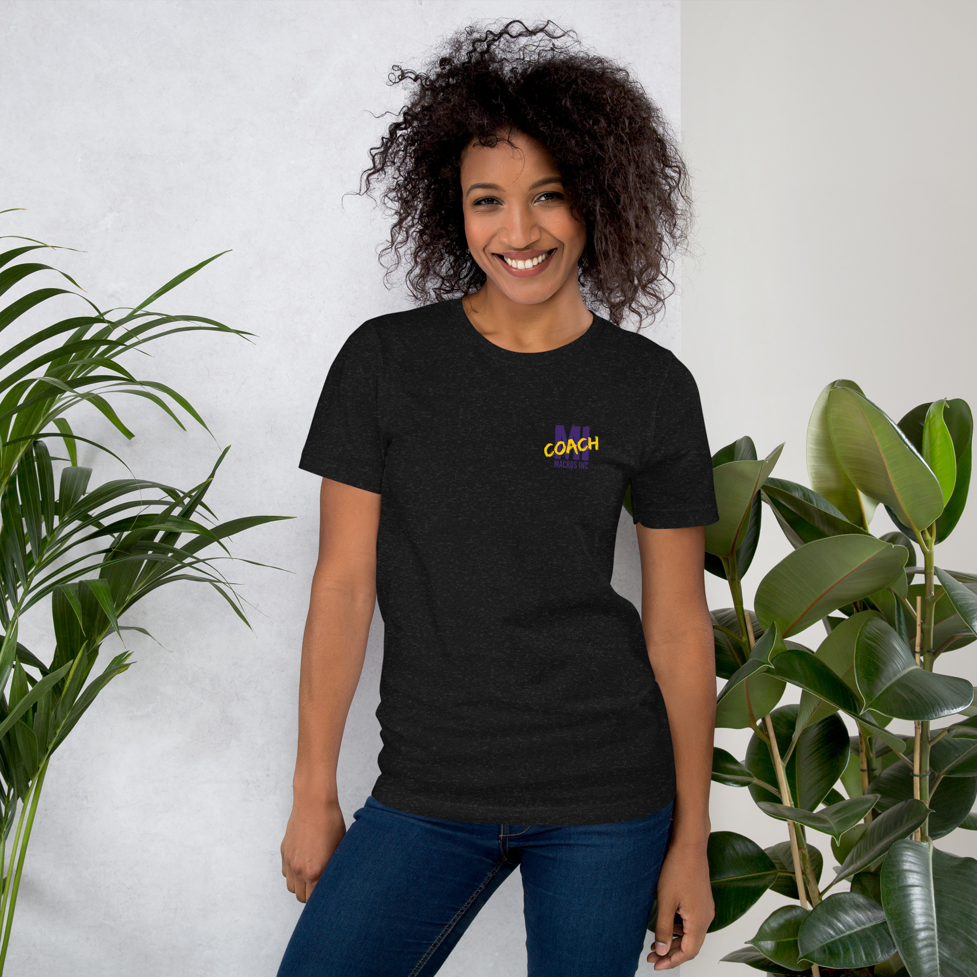 Unisex t-shirt - MI Coach Pocket Logo Color