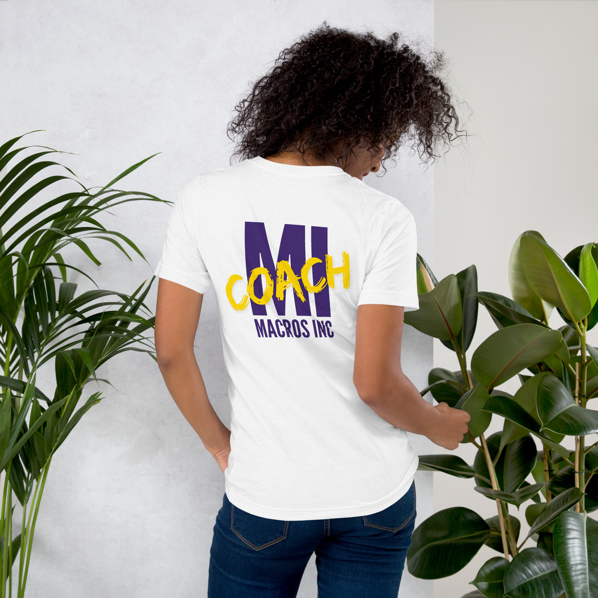Unisex t-shirt - MI Coach Pocket Logo Color - Image 30