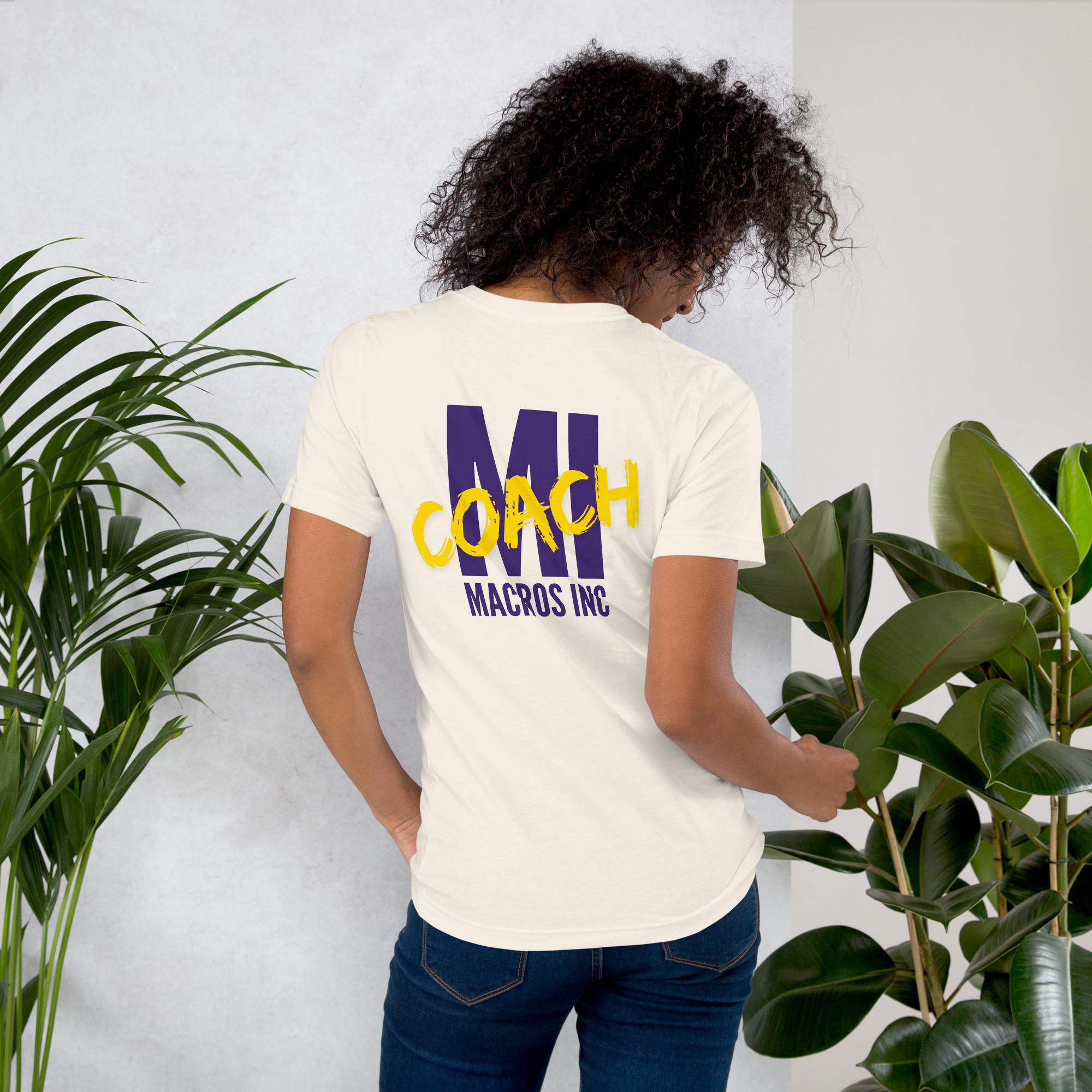 Unisex t-shirt - MI Coach Pocket Logo Color - Image 28