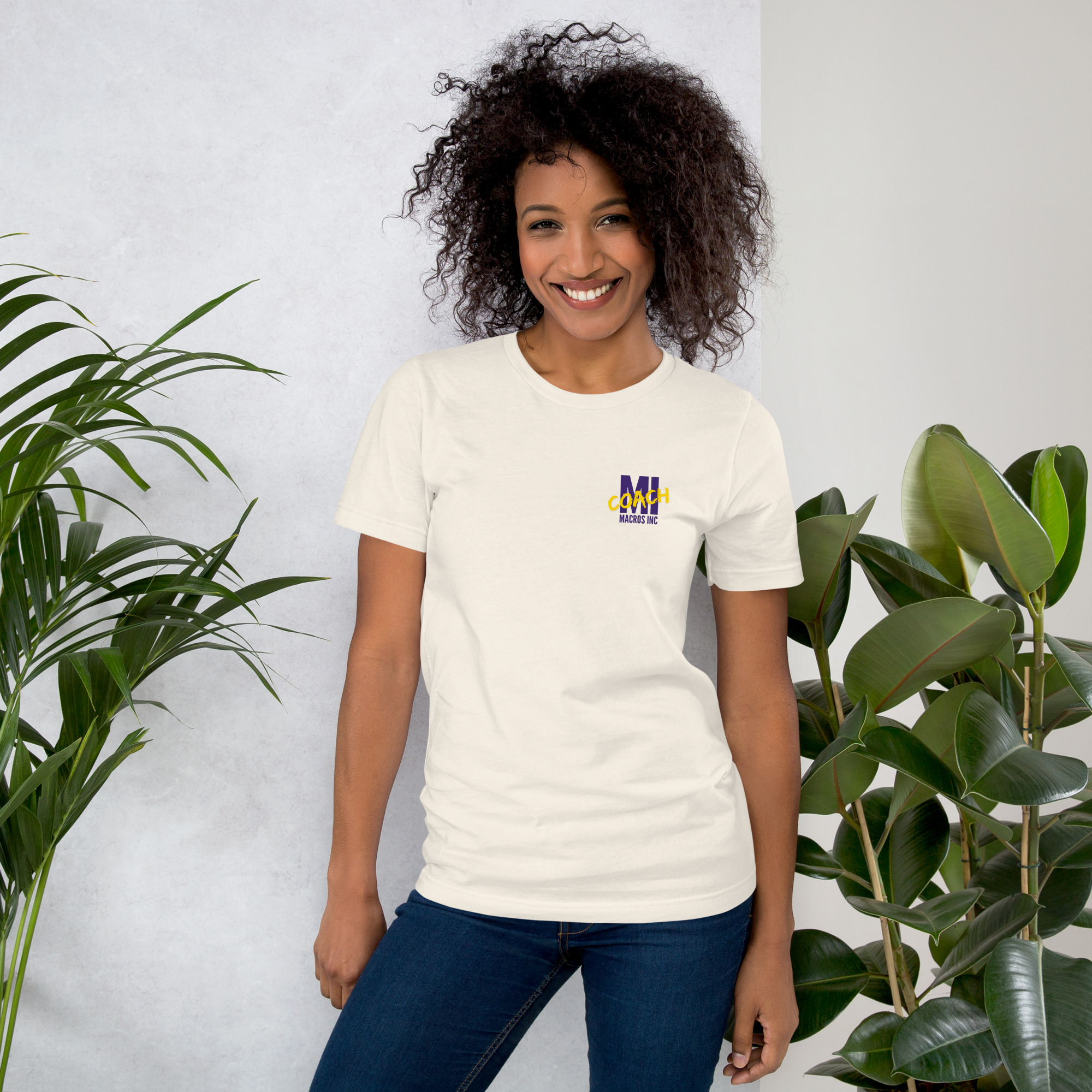 Unisex t-shirt - MI Coach Pocket Logo Color - Image 25